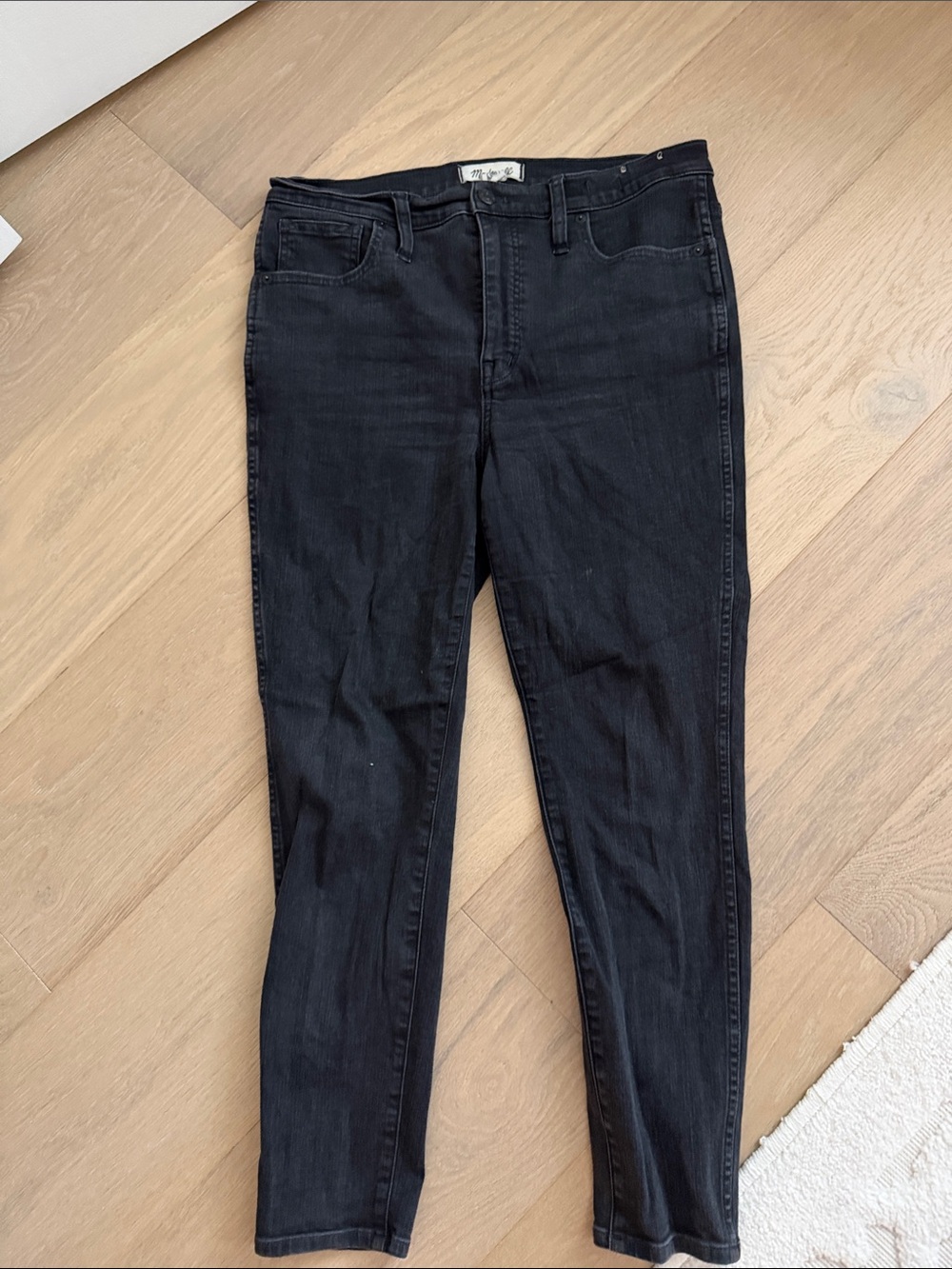 Madewell petite 10" high-rise skinny jeans